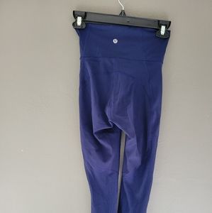 Lululemon blue leggings size 4